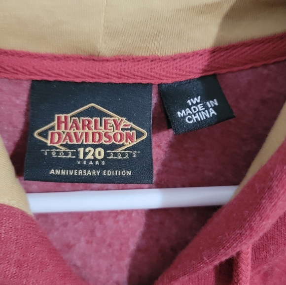 Womens Harley-Davidson 120th anniversary zip hoodie - Picture 2 of 6